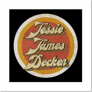 circle vintage Jessie James Decker Posters and Art